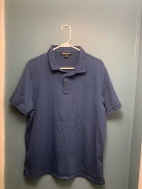 Michael Kors Men’s Navy Blue Polo Shirt